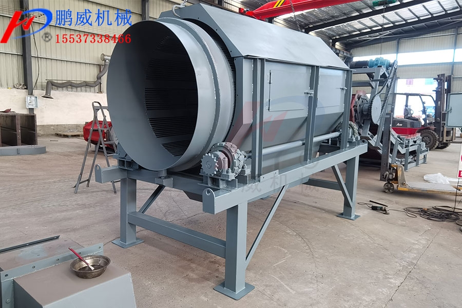 新型滾筒篩沙洗沙機介紹